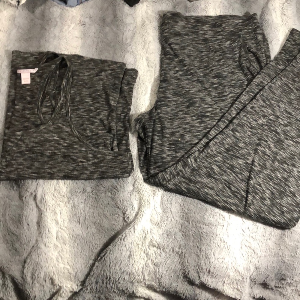 Victoria secret relaxed matching pj set w/POCKETS!